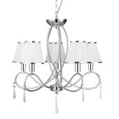 modern lampa elegans krom ernyos kristaly csillar nappali etkezo konyha vilagitas.jpg